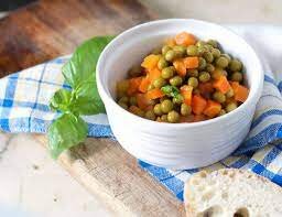 نخود فرنگی و هویج