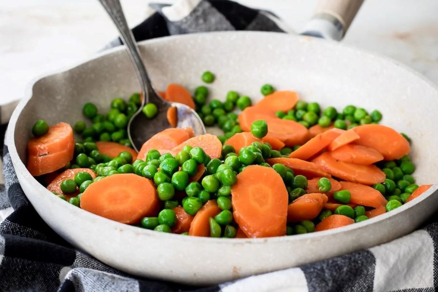 روش های طبخ کنسرو نخود فرنگی و هویج