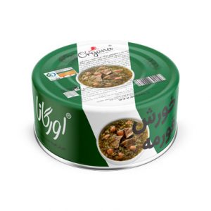 کنسرو خورش قورمه‌سبزی
